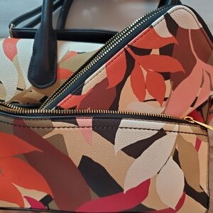 A New Day Floral Handbag & Wristlet
